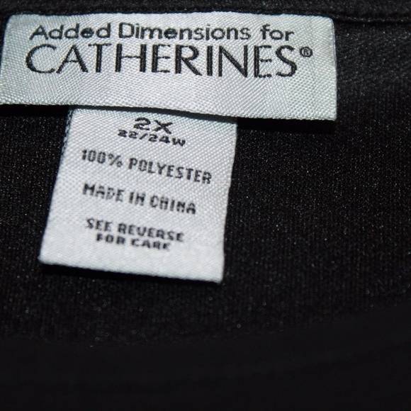 Catherines Geometric Long Tunic Dress 2X HW1468 - Picture 5 of 6